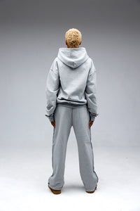 grey pants