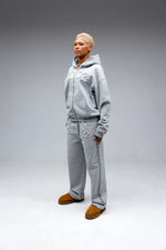 grey pants