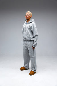 grey pants