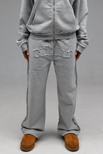 grey pants